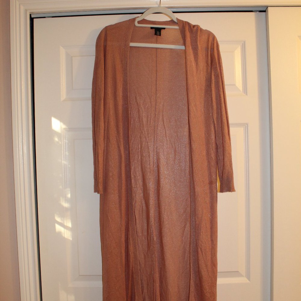 WHBM Blush pink duster